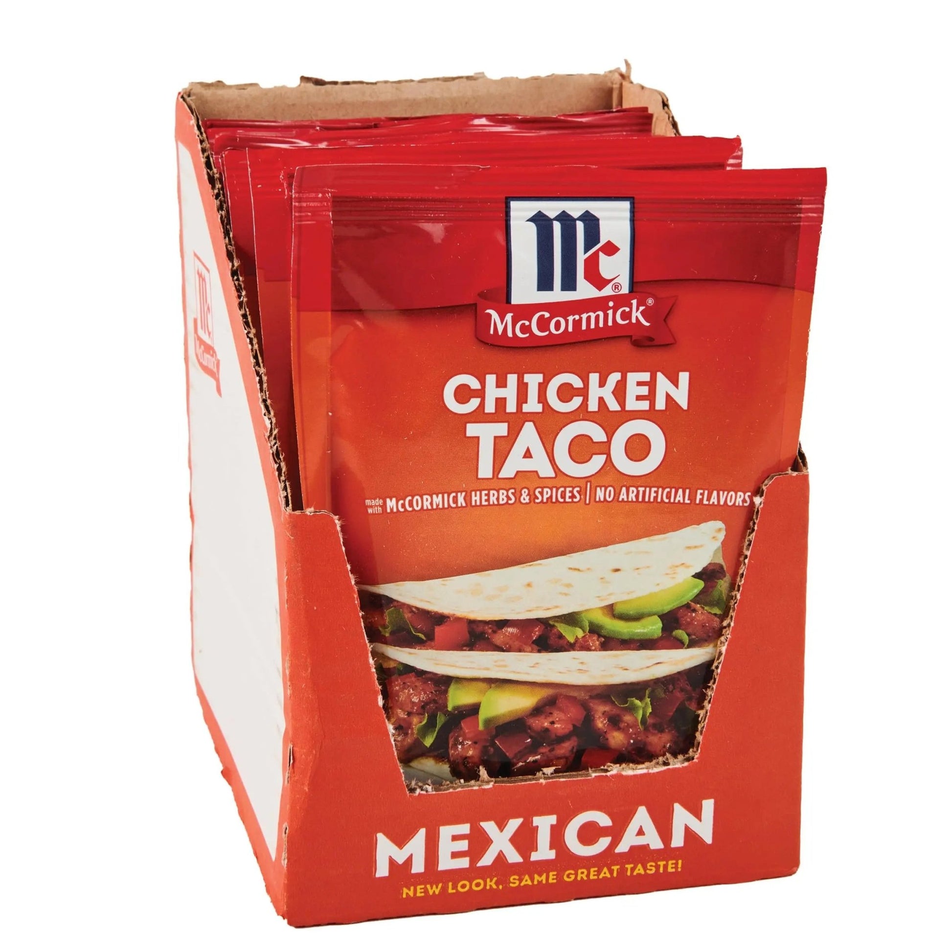 McCormick Chicken Taco Seasoning Mix, 1 oz (Pack of 12) - Fresh Hearth