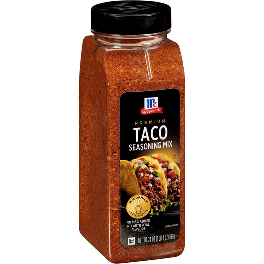 McCormick Premium Taco Seasoning Mix, 24 oz - Fresh Hearth