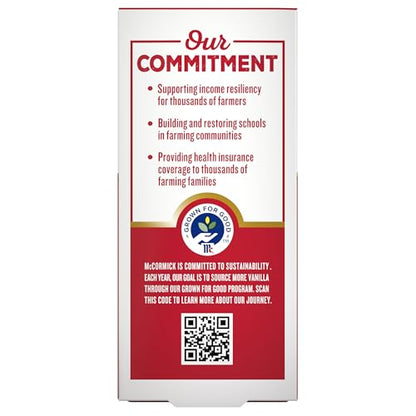 McCormick Vanilla Extract, Pure, Gluten Free, Non - GMO, Made with Madagascar Vanilla Beans, 1 fl oz - Fresh Hearth