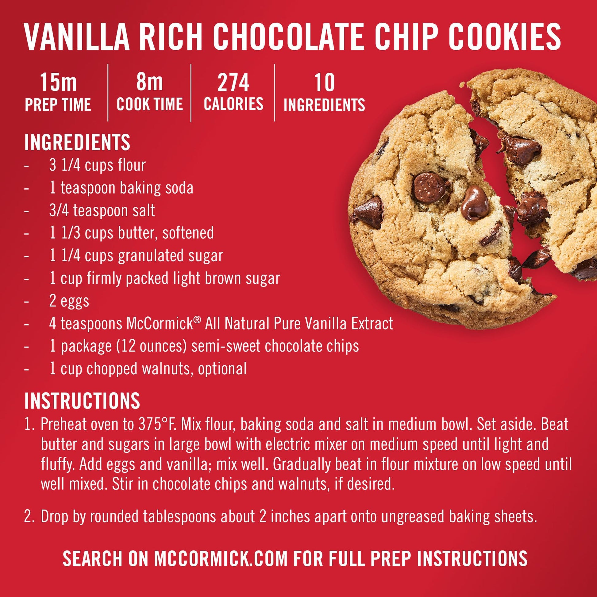 McCormick Vanilla Extract, Pure, Gluten Free, Non - GMO, Made with Madagascar Vanilla Beans, 1 fl oz - Fresh Hearth