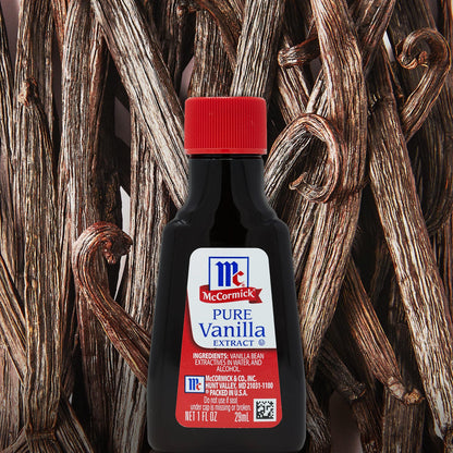 McCormick Vanilla Extract, Pure, Gluten Free, Non - GMO, Made with Madagascar Vanilla Beans, 1 fl oz - Fresh Hearth