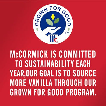 McCormick Vanilla Extract, Pure, Gluten Free, Non - GMO, Made with Madagascar Vanilla Beans, 1 fl oz - Fresh Hearth