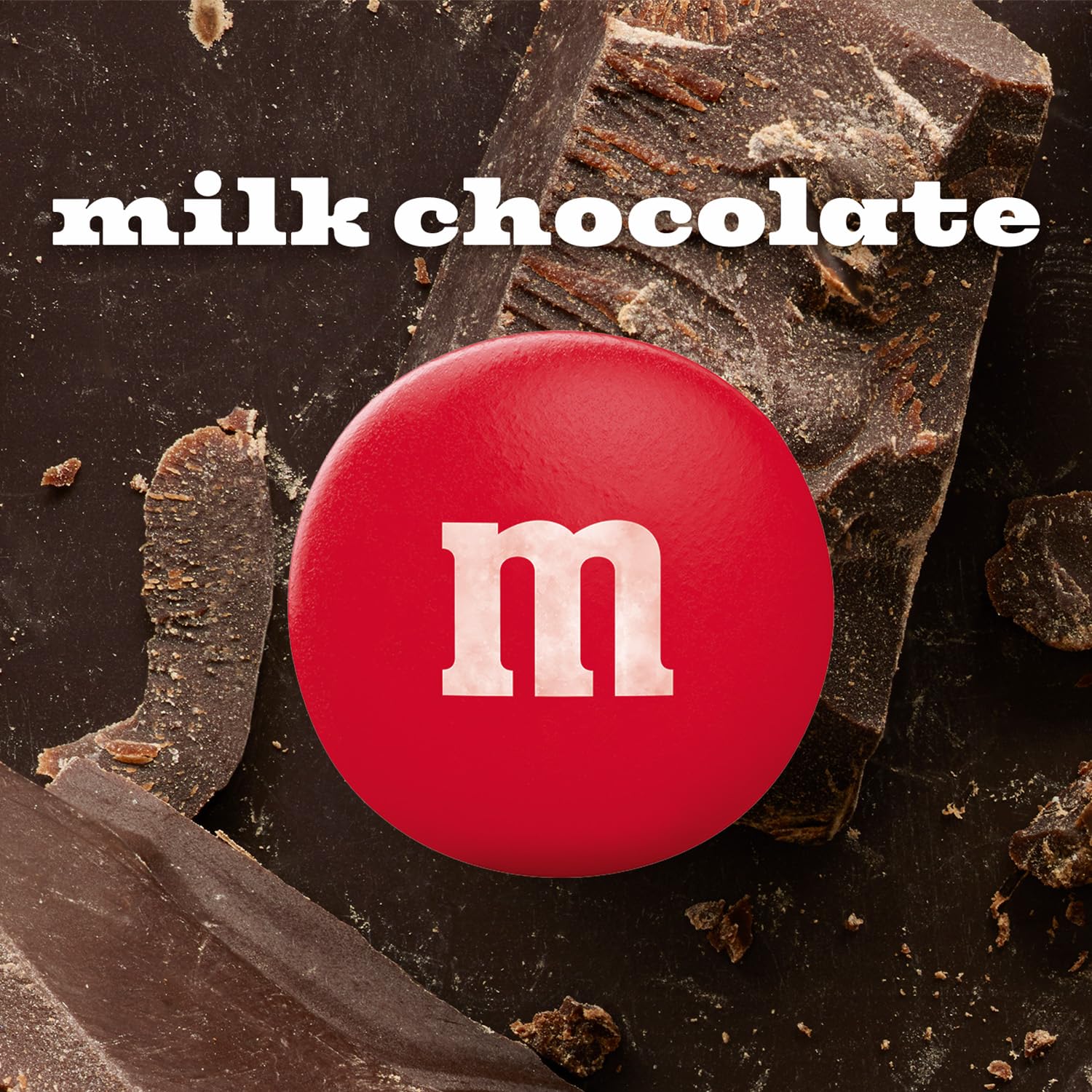M&M's Milk Chocolate Bulk Candy in Resealable and Recyclable Jars, Party Size Assorted Chocolate Candies, Movie Night Snacks, Candy Buffet, 25.5 Oz Each (Pack of 2) - Fresh Hearth