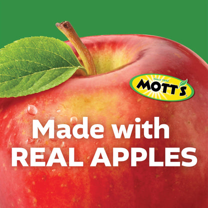 Mott's No Sugar Added Applesauce Variety Pack, 4 Flavors – Apple, Strawberry, Cinnamon & Blueberry, Made from Real Fruit, No Artificial Flavors, 3.2 Clear Pouches, 20 Pack - Fresh Hearth