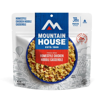 Mountain House Homestyle Chicken Noodle Casserole | Freeze Dried Backpacking & Camping Food | 2 Servings - Fresh Hearth