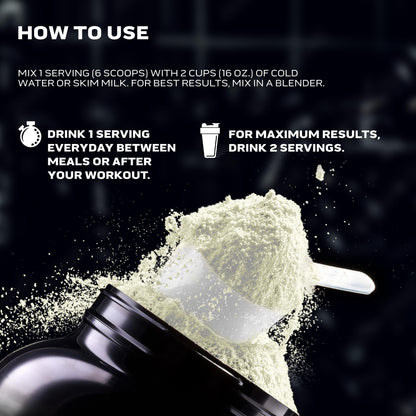 MuscleTech High Protein Mass Gainer for Men & Women - Protein Powder Shakes for Weight Gain, Muscle Building & Recovery with Creatine Monohydrate - Vanilla Milkshake, 5.15 Pound - Fresh Hearth