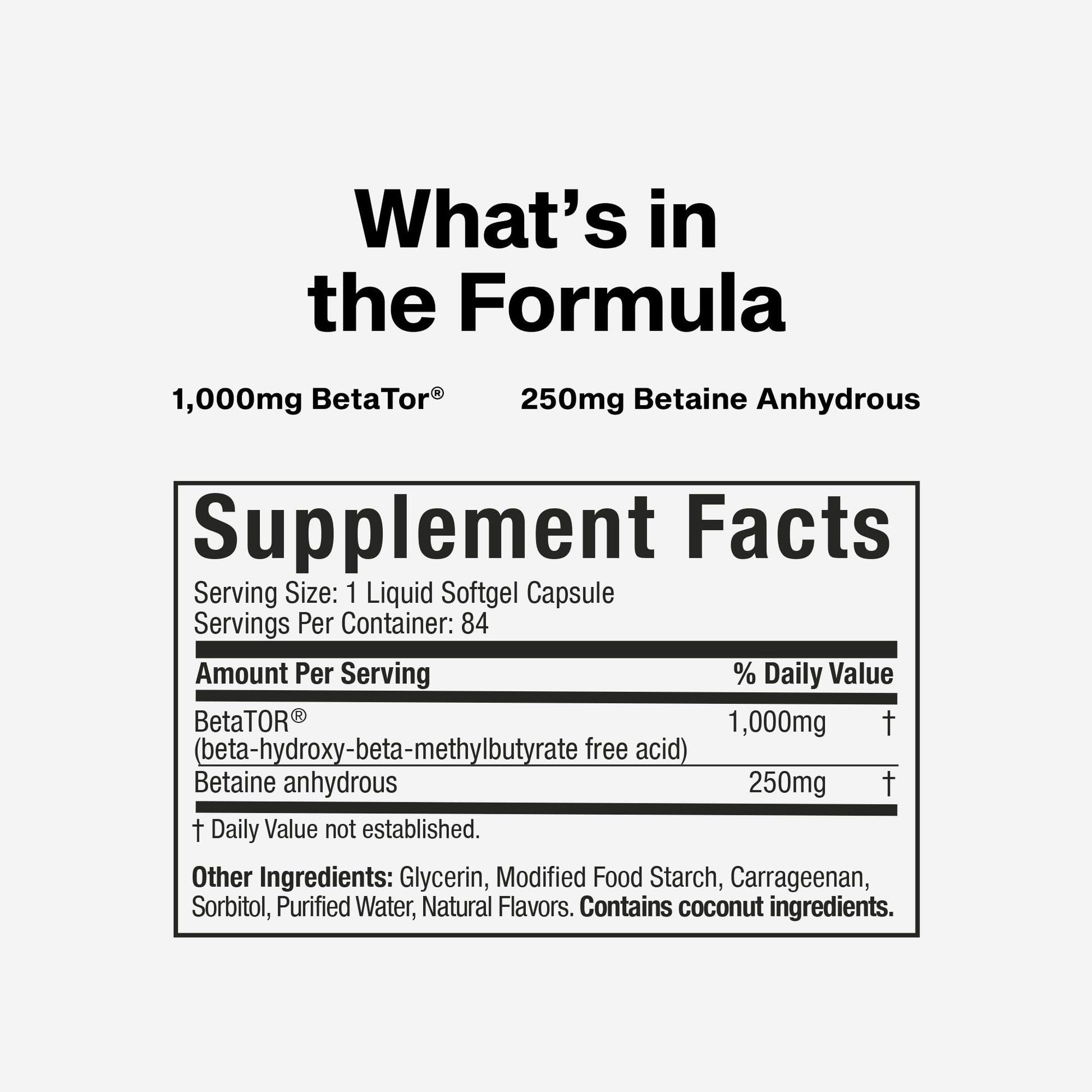 Muscletech HMB Supplements 1000mg, Clear Muscle (42 Liquid Softgels) - Highest Grade HMB for Lean Muscle & Recovery - HMB Free Acid Muscle Supplement - Help Decrease Muscle Breakdown - Fresh Hearth