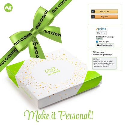 NUT CRAVINGS - Diwali Sweets Hamper Mid - Autumn Festival Dried Fruit & Mixed Nuts Gift Basket in White Gold Box (12 Assortments) Food Arrangement, Healthy Snack Care Package, Food Assortments - Fresh Hearth