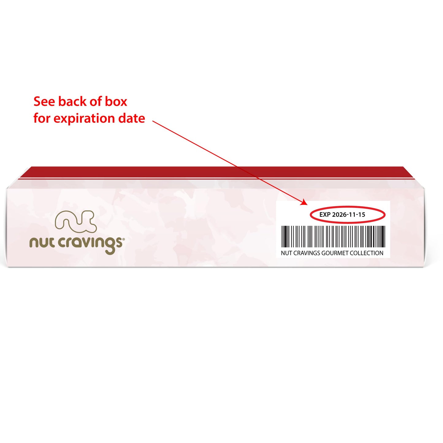 NUT CRAVINGS - Diwali Sweets Hamper Mid - Autumn Festival Mixed Nuts Gift Basket in Red Gold Box (7 Assortments, 1 LB) Food Arrangement, Healthy Snack Care Package, Food Assortments - Fresh Hearth