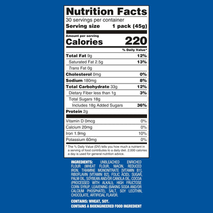 OREO Chocolate Sandwich Cookies, 30 Snack Packs (4 Cookies Per Pack) - Fresh Hearth