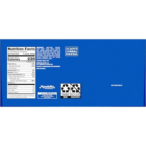 OREO Chocolate Sandwich Cookies, 30 Snack Packs (4 Cookies Per Pack) - Fresh Hearth