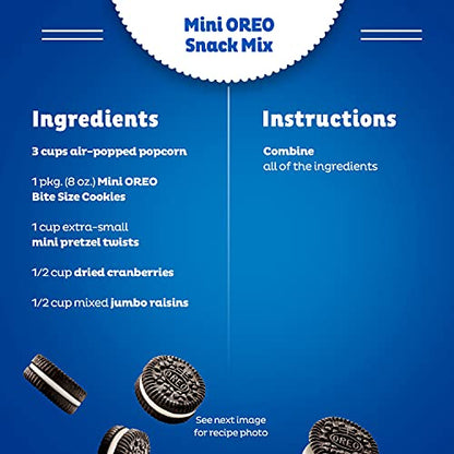 OREO Mini Mix Sandwich Cookies Variety Pack, 20 Snack Packs - Fresh Hearth