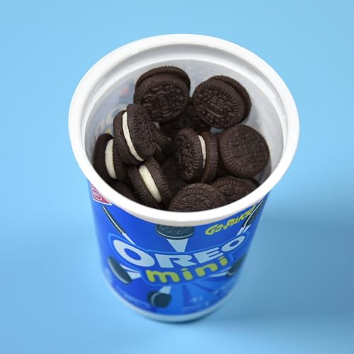 OREO Minis Chocolate Sandwich Cookies, 12 - 3.5 oz Snack Cups - Fresh Hearth