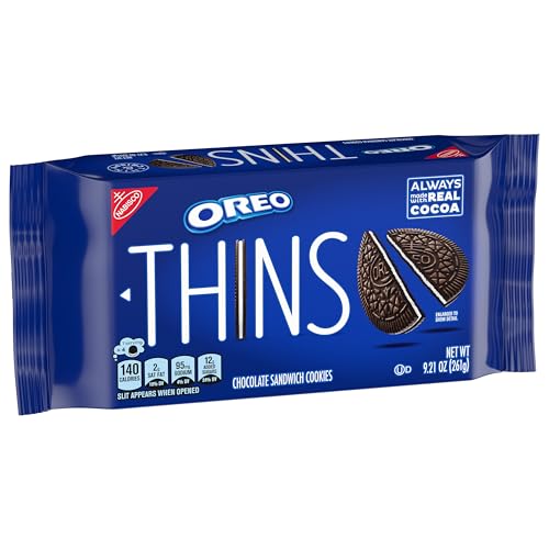 OREO Thins Chocolate Sandwich Cookies, 12 - 9.21 oz Packs - Fresh Hearth