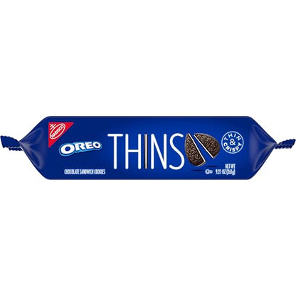 OREO Thins Chocolate Sandwich Cookies, 12 - 9.21 oz Packs - Fresh Hearth