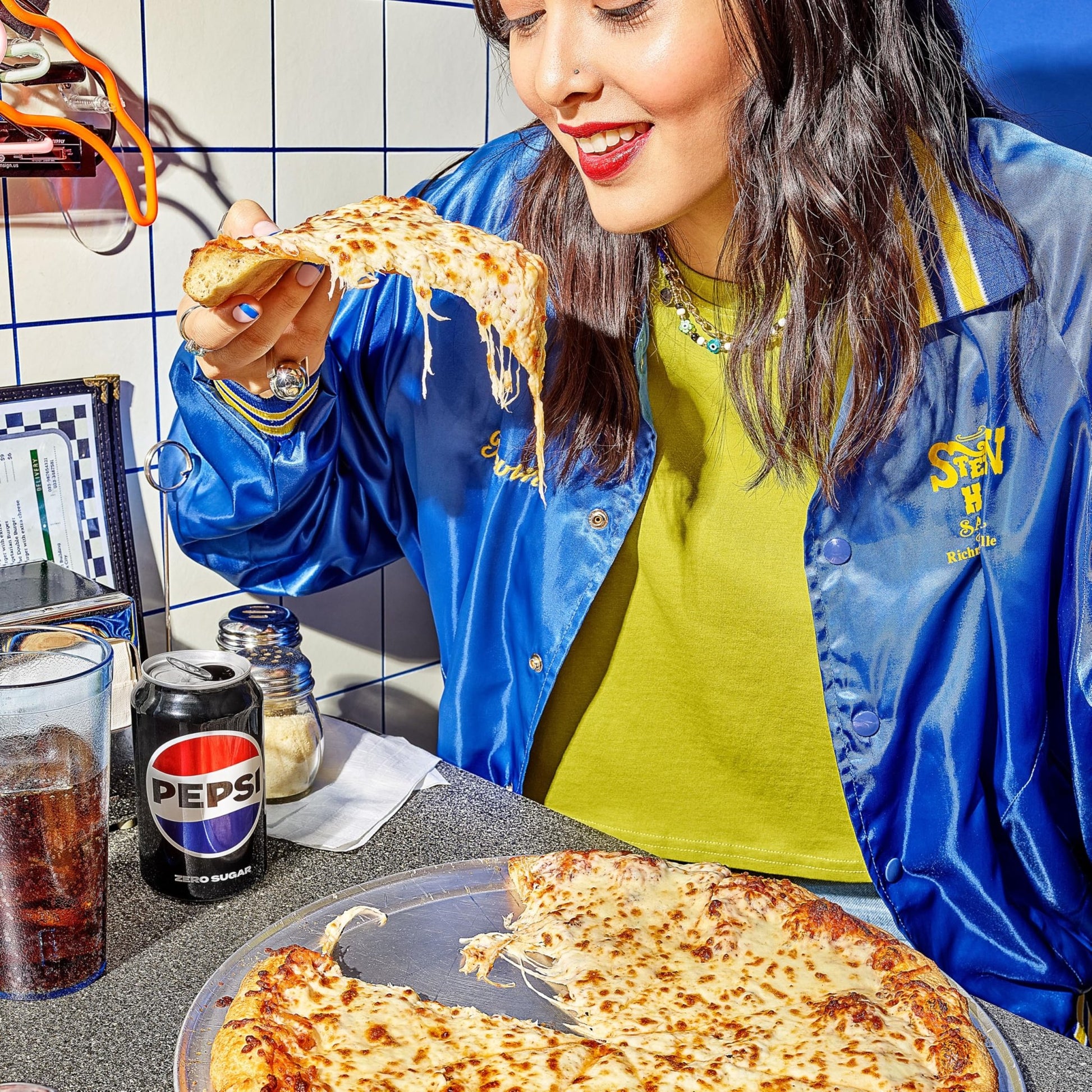 Pepsi Wild Cherry Cola Soda Pop Mini Cans, 7.5 Ounce Mini Cans (10 Pack) (Packaging May Vary) - Fresh Hearth