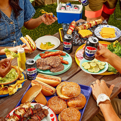 Pepsi Wild Cherry Cola Soda Pop Mini Cans, 7.5 Ounce Mini Cans (10 Pack) (Packaging May Vary) - Fresh Hearth