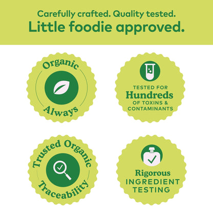 Plum Organics Stage 2 Organic Baby Food - Variety Pack - 4 oz Pouch (Pack of 8) - Fruit and Veggie Baby Food Pouch - Fresh Hearth