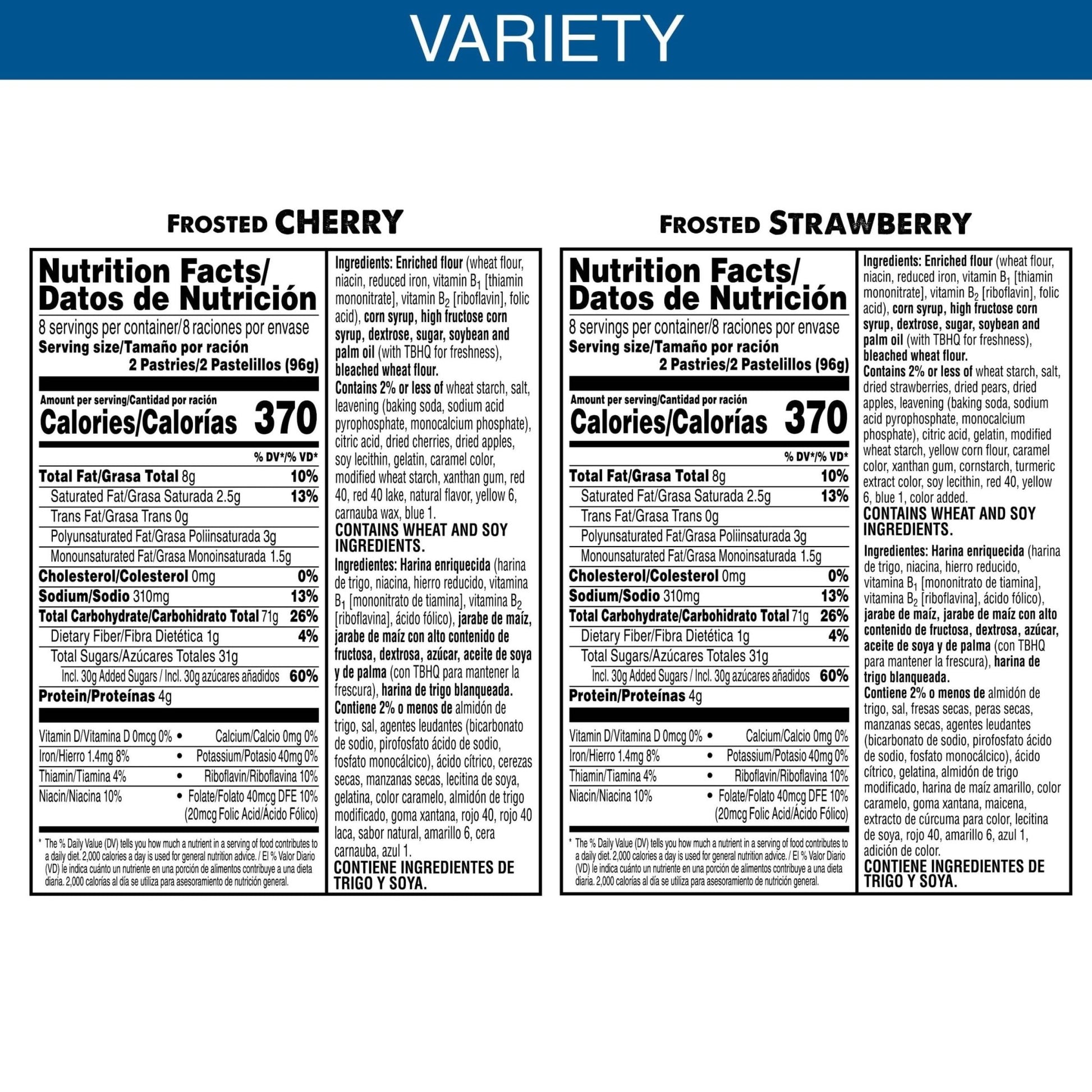 Pop - Tarts Toaster Pastries, Breakfast Foods, Kids Snacks, Variety Pack, 54.1oz Box (32 Pop - Tarts) - Fresh Hearth