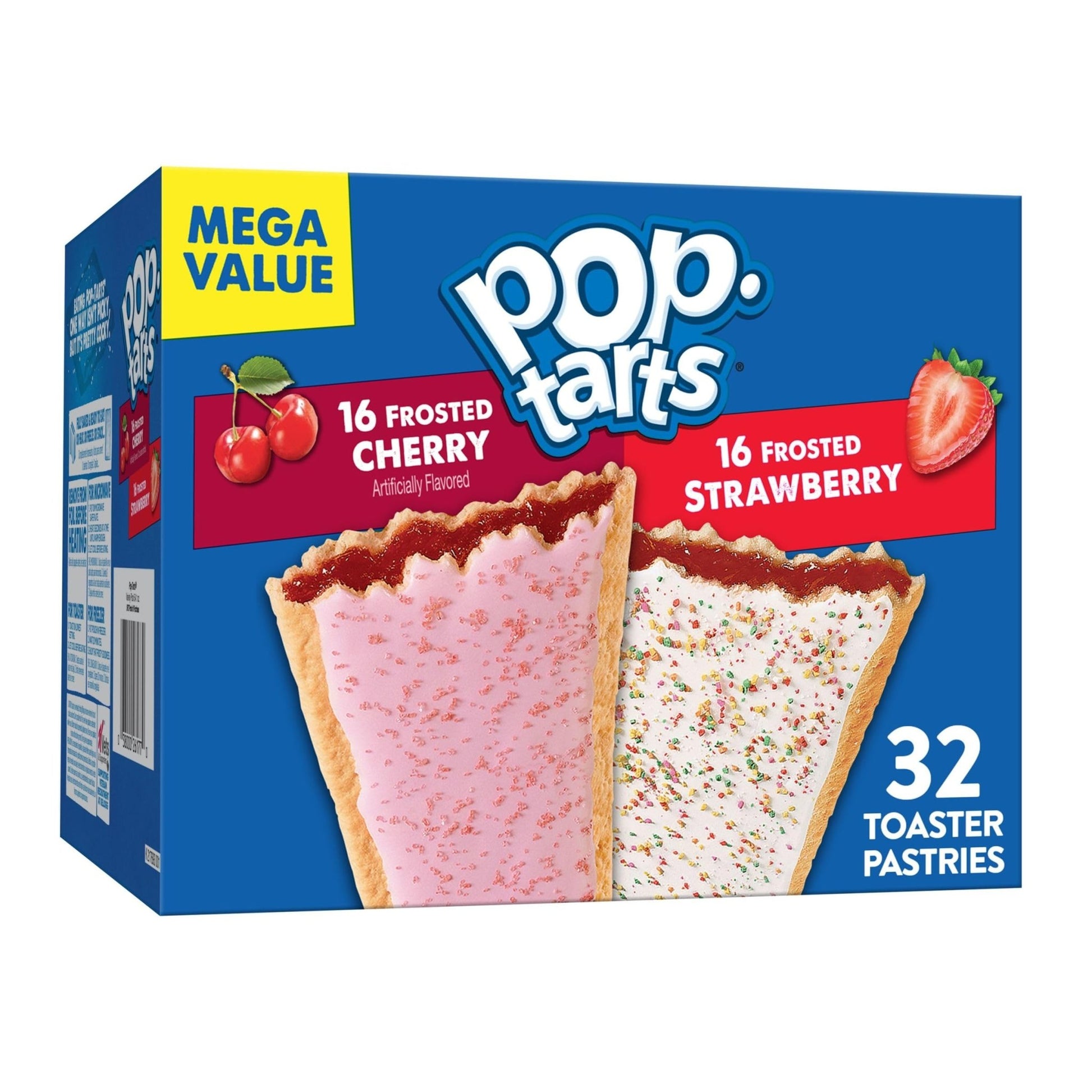 Pop - Tarts Toaster Pastries, Breakfast Foods, Kids Snacks, Variety Pack, 54.1oz Box (32 Pop - Tarts) - Fresh Hearth