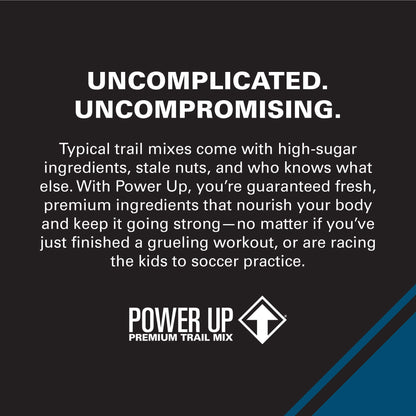 Power Up Premium Trail Mix - High Energy Trail Mix 14oz, Gluten Free, Vegan, Non - GMO. (2 Pack) - Fresh Hearth
