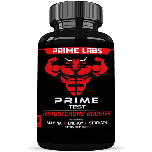 Prime Labs - Men's Testosterone Booster - Stamina, Endurance, & Strength Booster - 60 Caplets - Fresh Hearth