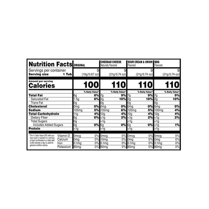 Pringles Potato Crisps Chips, Snack Stacks, Lunch Snacks, Variety Pack (36 Cups) - Fresh Hearth