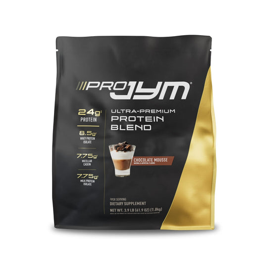 Pro JYM Chocolate Mousse Protein Powder - Whey Protein Isolates, Casein, & Milk Protein, Lean Muscle Building for Men & Women, JYM Supplement Science, 45 Servings - Fresh Hearth