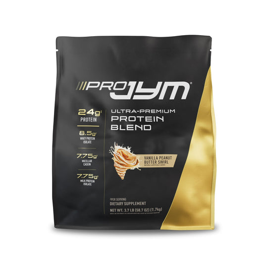 Pro JYM Vanilla Peanut Butter Protein Powder - Whey Protein Isolates, Casein, & Milk Protein, Lean Muscle Building for Men & Women, JYM Supplement Science, 45 Servings - Fresh Hearth
