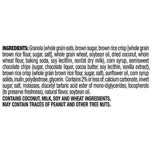Quaker Chewy Lower Sugar Granola Bars, Chocolate Chip, 58 Count - Fresh Hearth
