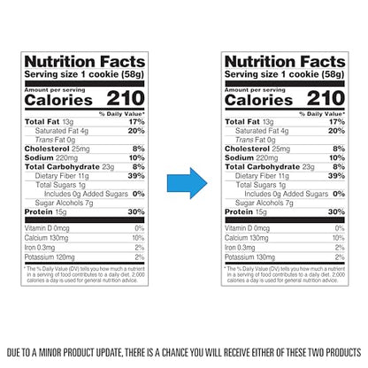 Quest Nutrition Peanut Butter Protein Cookie, 15g Protein, 1g Sugar, 5g Net Carbs, Keto Friendly, High Protein, Low Carb; 12 Count - Fresh Hearth
