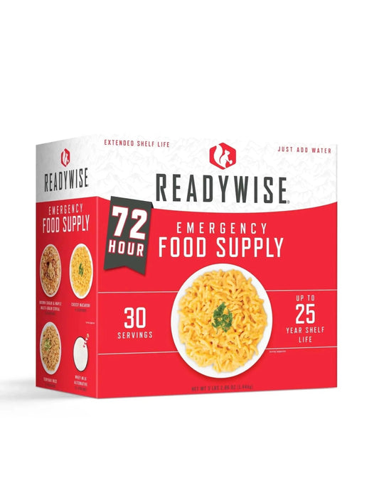 READYWISE - 72 Hours, 30 Servings, Emergency Food Supply, MRE, Pre - made, Freeze - Dried, Survival Food, Meal Essentials for, Camping, Hiking, and, Emergencies, Individually Packaged, 25 - Year Shelf Life - Fresh Hearth