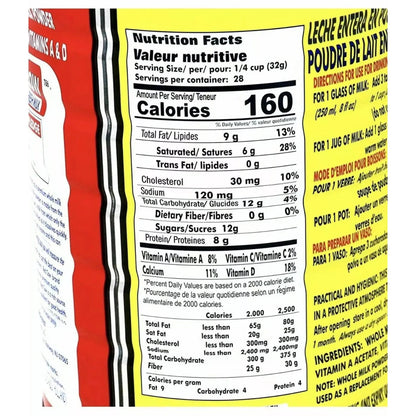 Red Cow Milk Powder, Full Cream Milk Powder 2.5 Kg (5.5lb), Made From Real Fresh Milk, Product of Netherlands. - Fresh Hearth