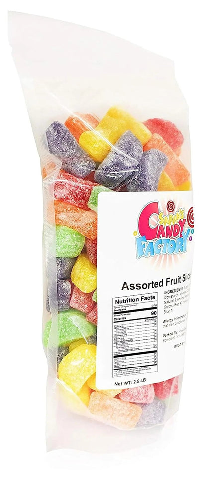 Sarah's Candy Factory Assorted Fruit Slice Candy in Resealable Bag, 2.5 Lbs - Fresh Hearth