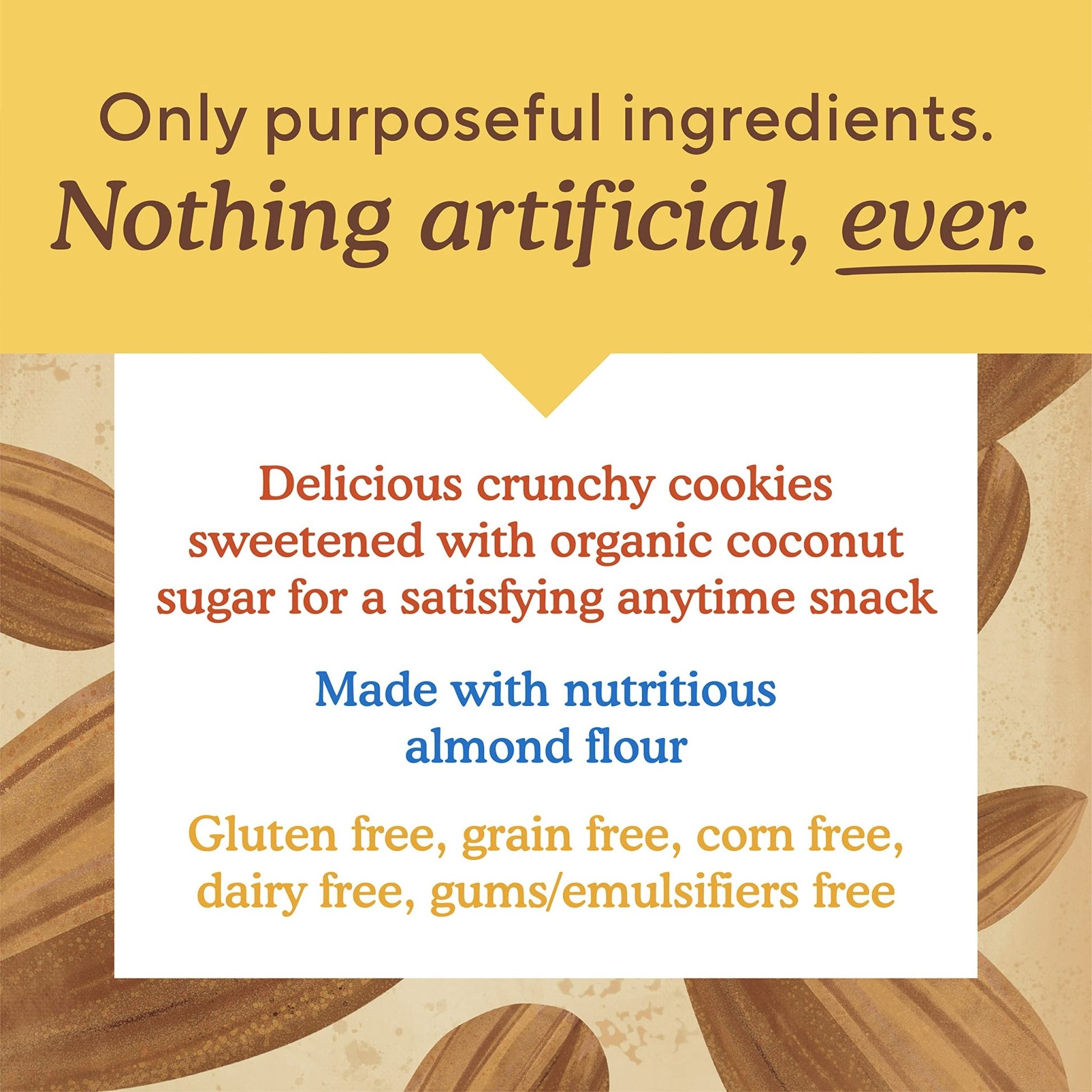 Simple Mills Almond Flour Crunchy Cookies, Toasted Pecan - Gluten Free, Vegan, Healthy Snacks, Made with Organic Coconut Oil, 5.5 Ounce (Pack of 3) - Fresh Hearth