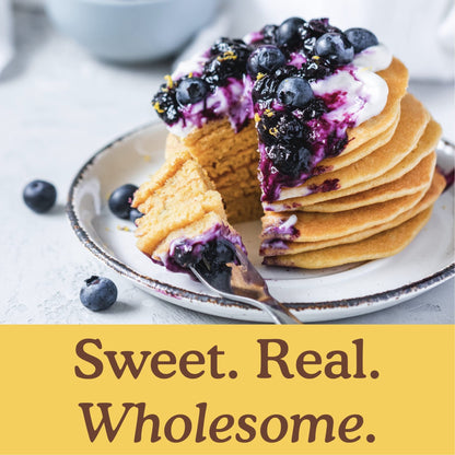 Simple Mills Almond Flour Pancake & Waffle Mix, Original - Gluten Free, Plant Based, Paleo Friendly, Breakfast 10.7 Ounce (Pack of 3) - Fresh Hearth