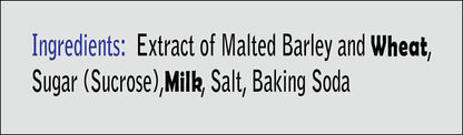 Soda Fountain Malted Milk Powder 1 lb. Canister - Malt Powder for Ice Cream and Baking - Fresh Hearth