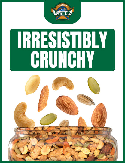 Southern Style Nuts Gourmet Hunter Bulk Trail Mix, 23 oz (Pack of 1), Sesame Sticks, Roasted Peanuts, Sunflower Kernels, Almonds, Cashews & Pepitas, Mixed Nuts, Snacks for Adults & Kids - Fresh Hearth