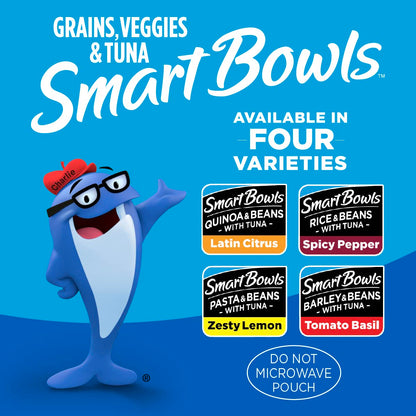 StarKist Smart Bowls Latin Citrus, 4.5 oz Pouch (Pack of 12) – Features Quinoa & Beans with Wild Caught Tuna - Fresh Hearth