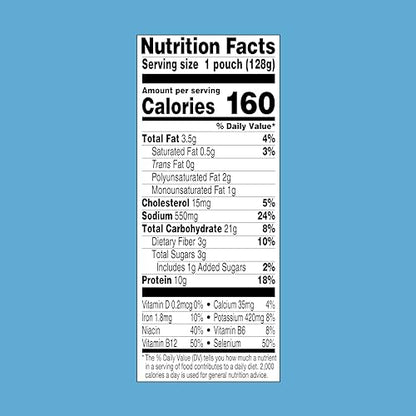 StarKist Smart Bowls Tomato Basil, 4.5 oz Pouch (Pack of 12) - Features Barley & Beans with Wild Caught Light Tuna - Fresh Hearth