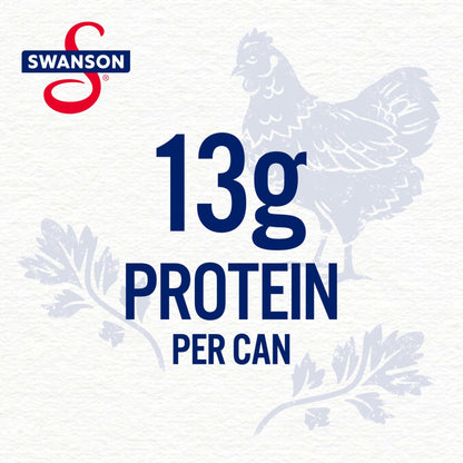 Swanson Canned Chicken and Dumplings With White and Dark Chicken Meat, 10.5 OZ Can (Case of 12) - Fresh Hearth