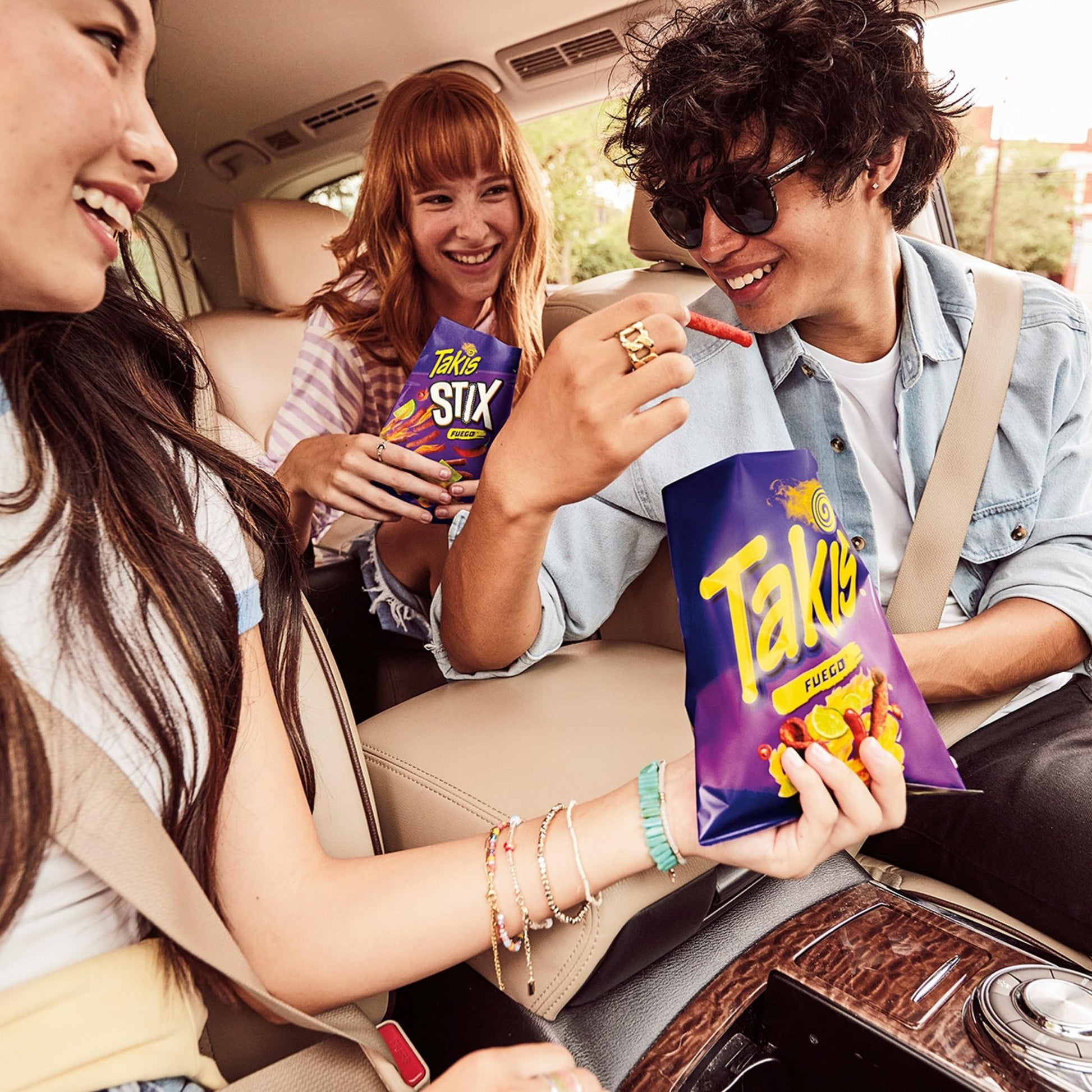 Takis 18 pc / 1 oz Variety Pack, Assorted Flavored Mixed Rolled Tortilla Chips – (5) Fuego, (5) Blue Heat, (4) Nitro, (4) Crunchy Fajitas - Fresh Hearth