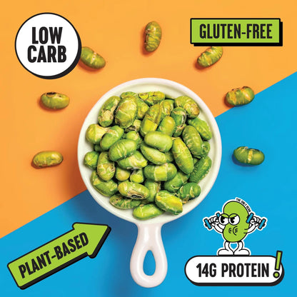 The Only Bean Crunchy Roasted Edamame Bean Snacks (5 Flavors), Healthy Snacks for Kids and Adults, High Protein Snacks, Low Carb Snack, Keto - Friendly, Gluten - Free, Vegan, 4 Ounce (Pack of 5) - Fresh Hearth