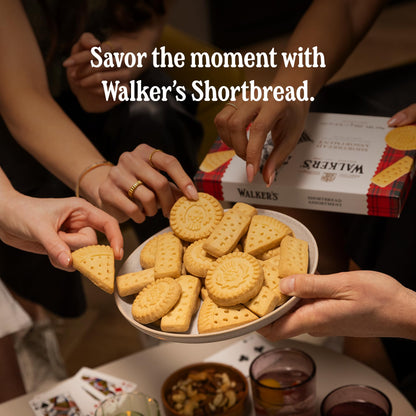 Walker's Shortbread Traditional Scottie Dog Shaped Cookies, All - Butter Shortbread Cookies, 3.9 Oz Box (Pack of 6) - Fresh Hearth