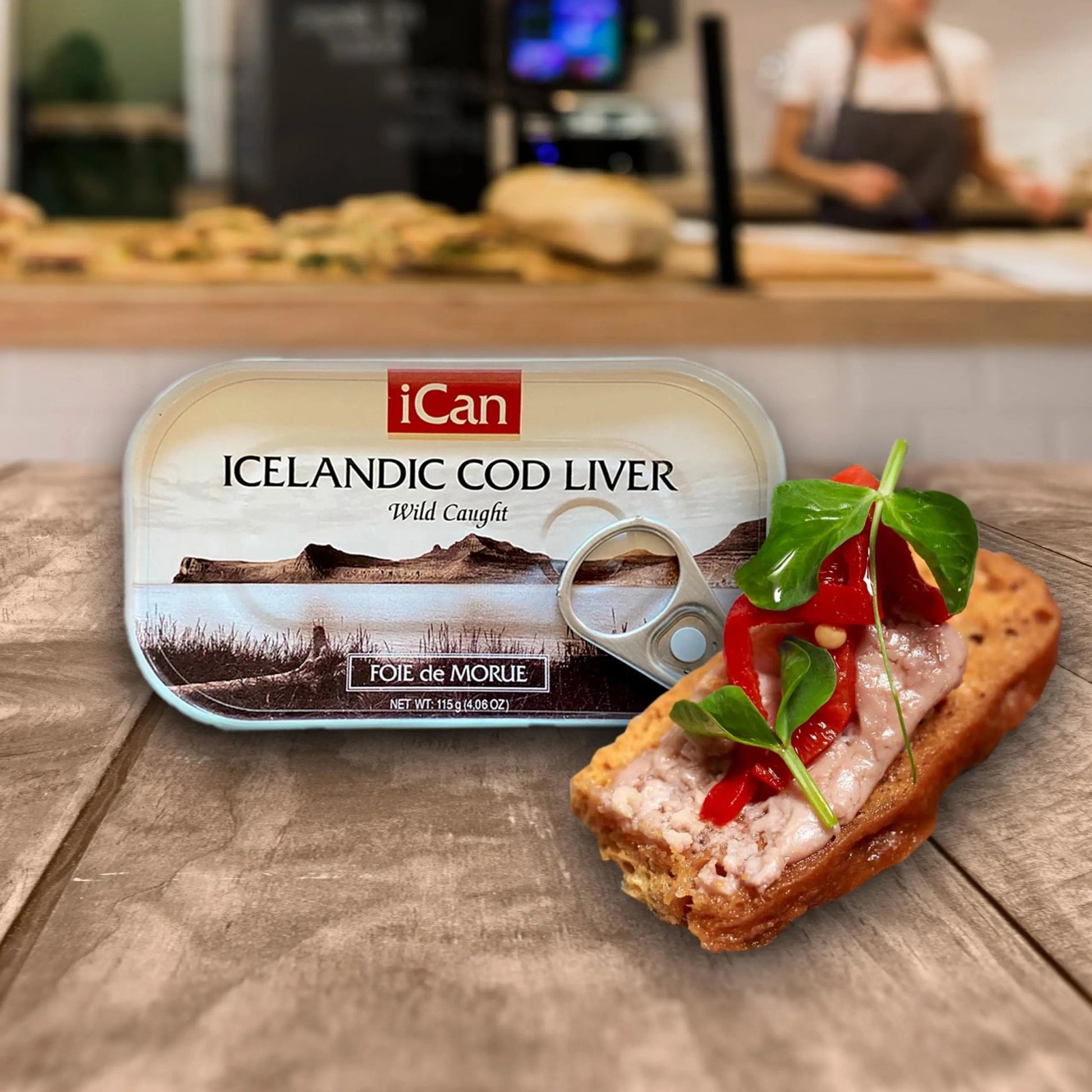 Wild Cod Liver Canned From Iceland 4.27oz pack of 3 - Fresh Hearth